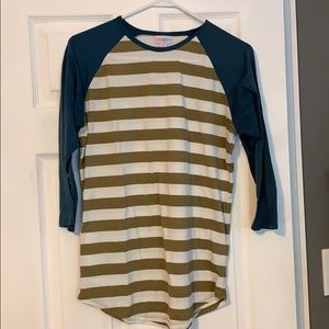 LULAROE Randy 3/4 sleeve shirt